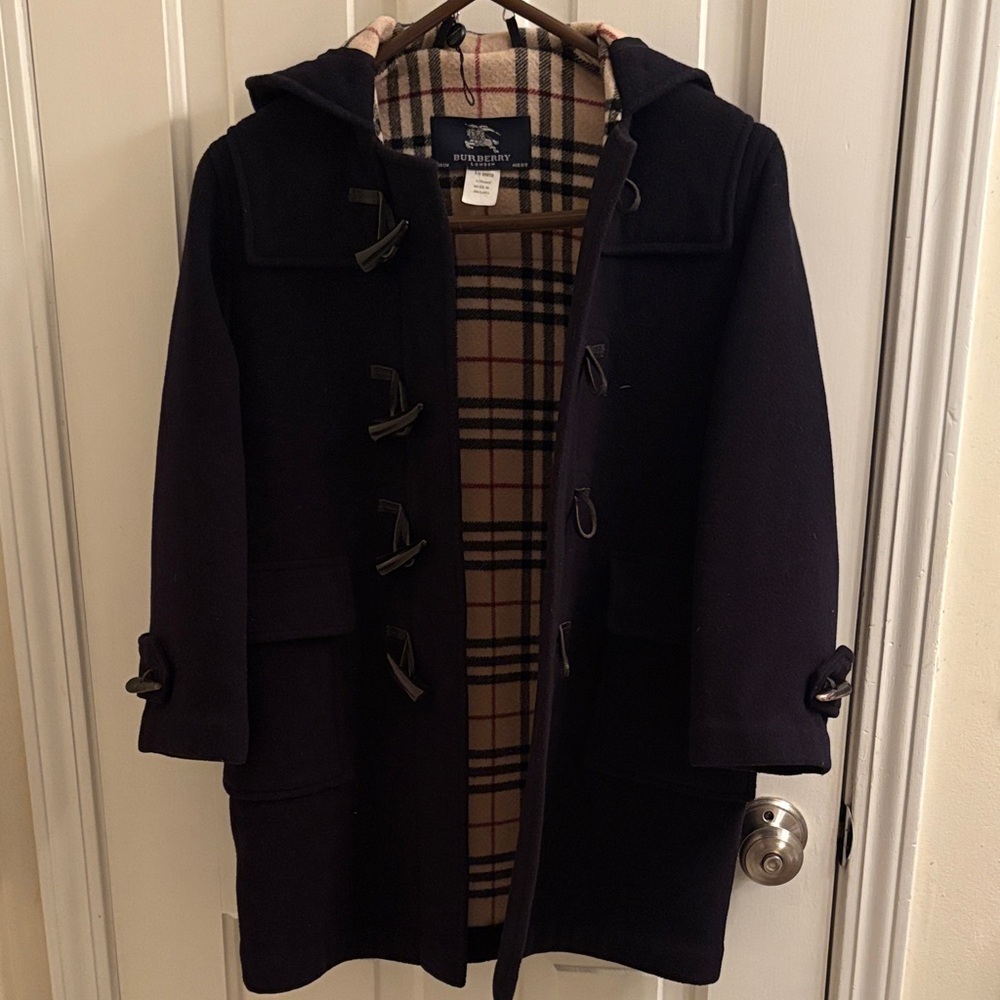 Burberry kids wool duffle